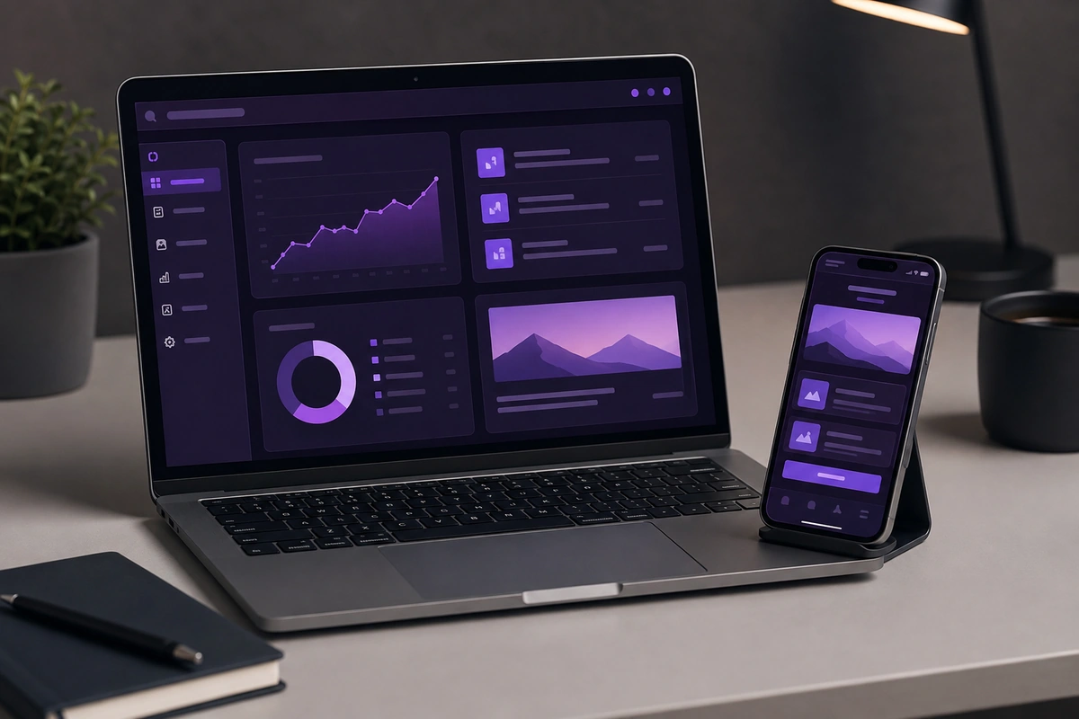 Website content updates and improvements across desktop and mobile